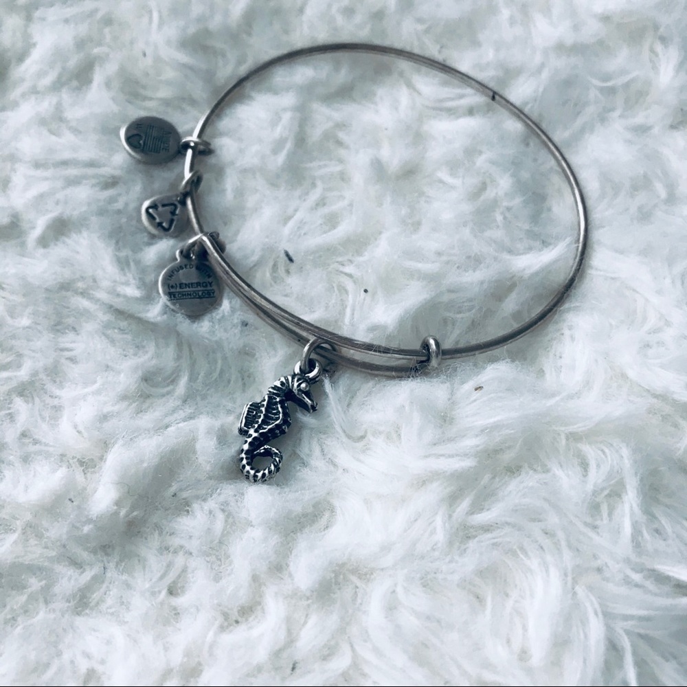 Alex and ani seahorse bracelet